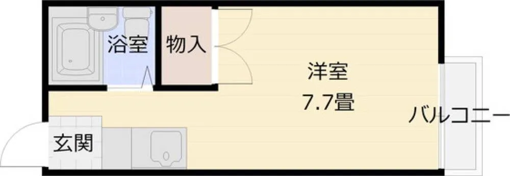 ハイツ河田1 101
