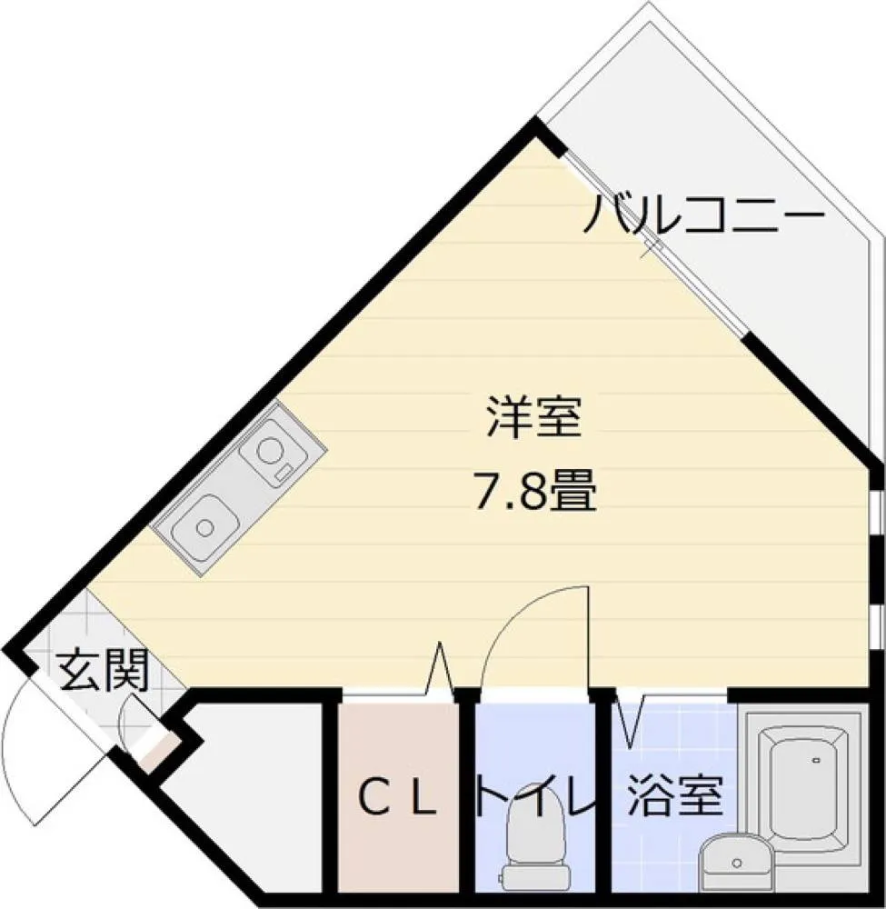 メゾン国分 201号室の写真 2