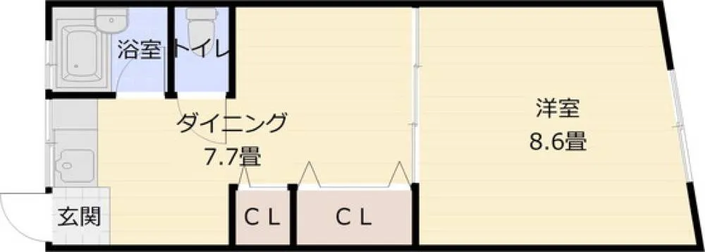 堅下ハイツ 105号室の写真 2