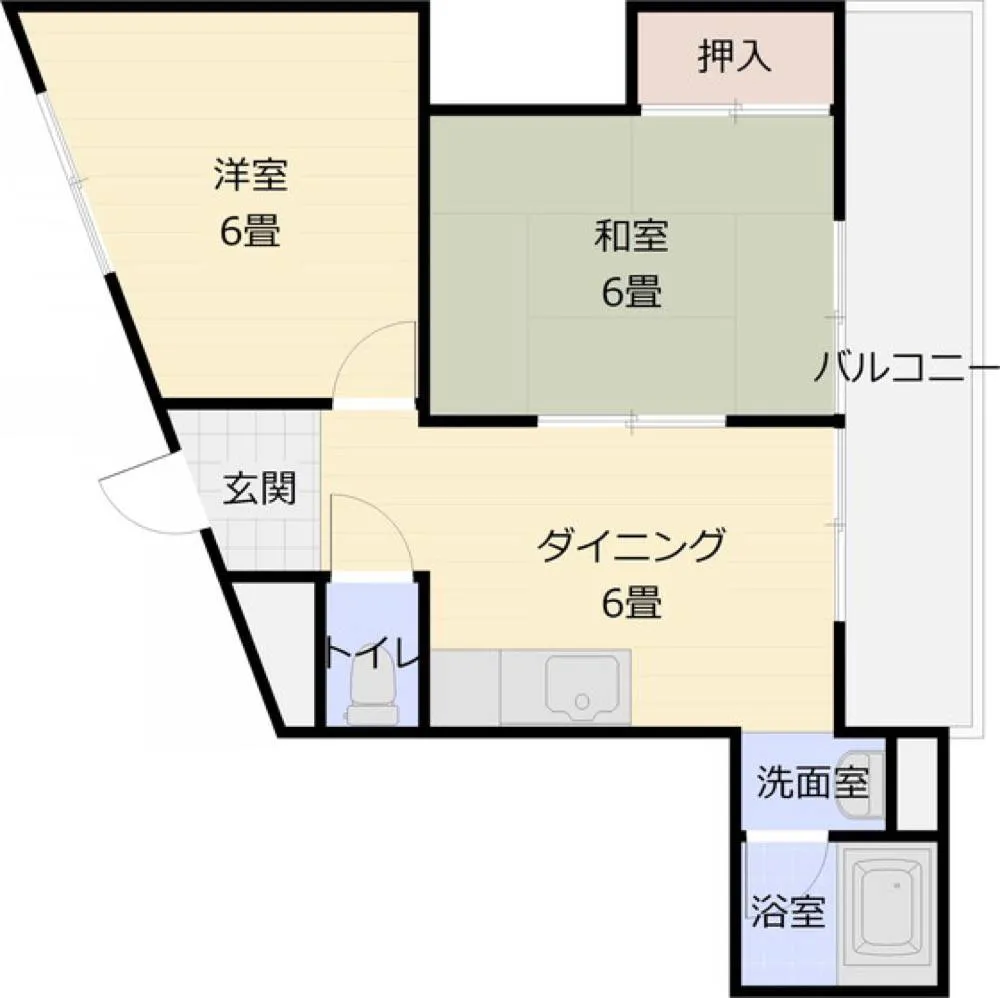 広光ハイツ 401号室の写真 2
