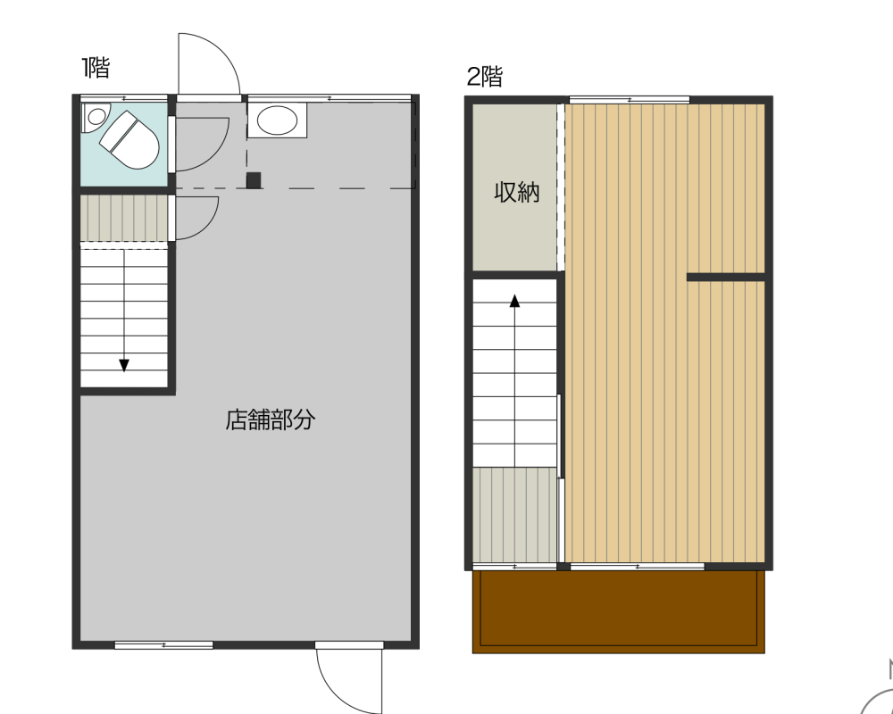 谷口テナント 東2軒目